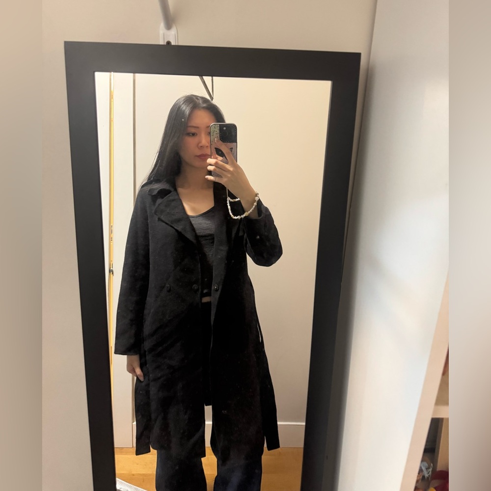 Elegant Black Women's Coat